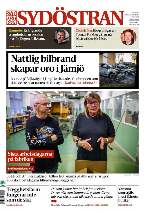Sydöstran 20.12.2025
