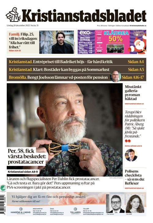 Kristianstadsbladet 20.12.2025