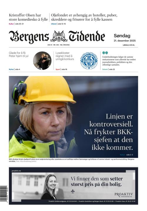Bergens Tidende (NO) 21.12.2025