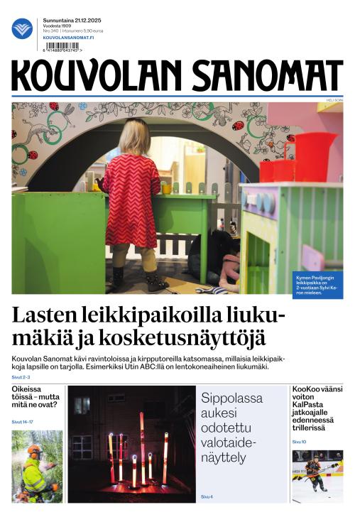 Kouvolan Sanomat 21.12.2025