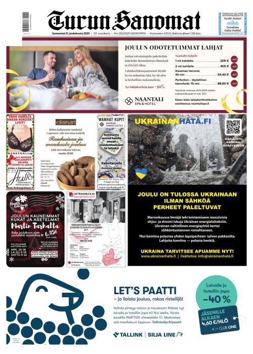 Turun Sanomat 21.12.2025