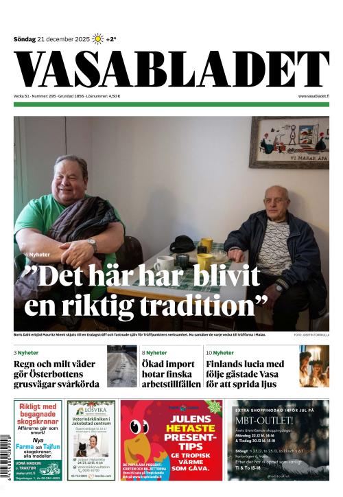 Vasabladet 21.12.2025