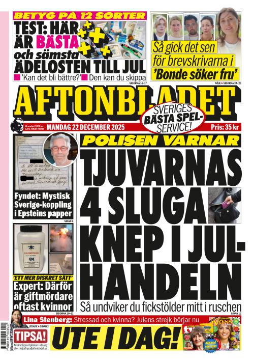 Aftonbladet 22.12.2025