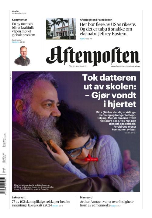 Aftenposten 22.12.2025