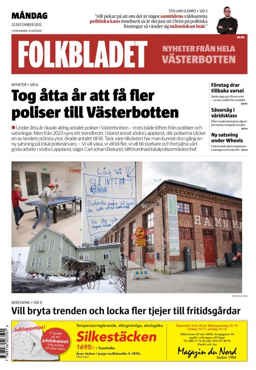 Folkbladet (Västerbotten) (SE) 22.12.2025