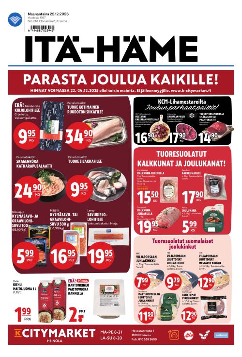 Itä-Häme 22.12.2025