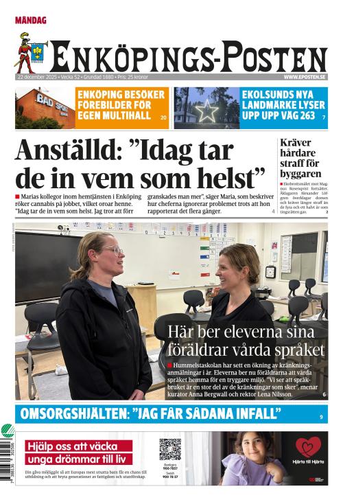 Enköpings-Posten 22.12.2025