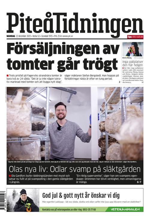 Piteå-Tidningen 22.12.2025