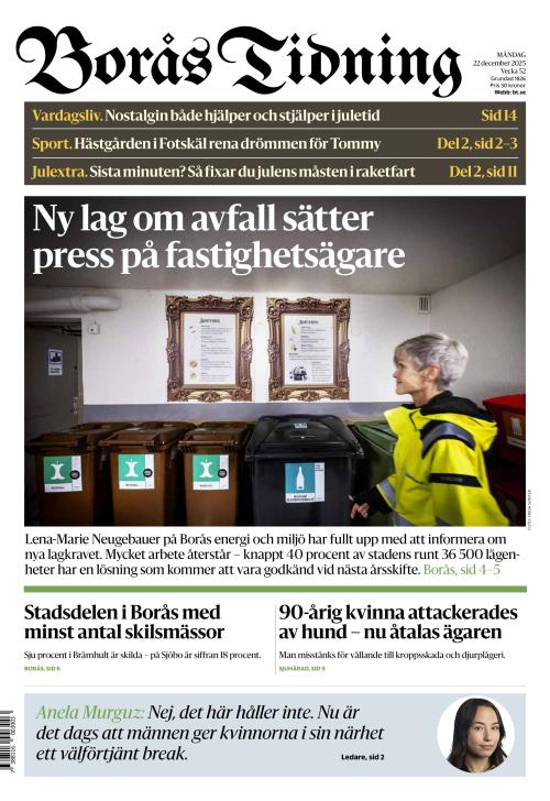 Borås Tidning 22.12.2025