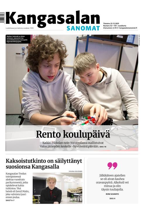 Kangasalan Sanomat 23.12.2025