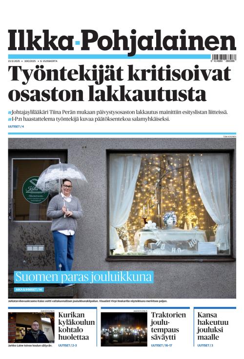 Ilkka-Pohjalainen 23.12.2025