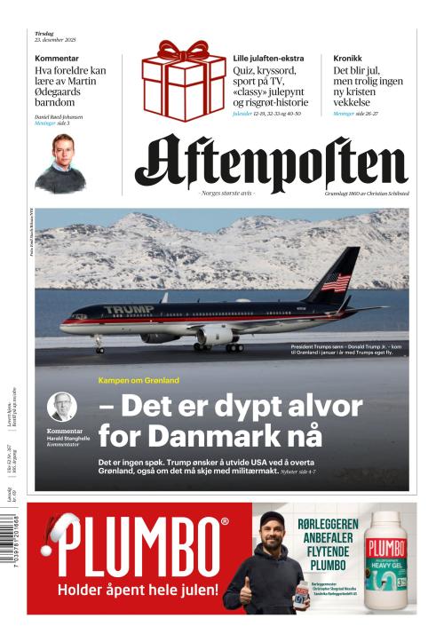 Aftenposten 23.12.2025