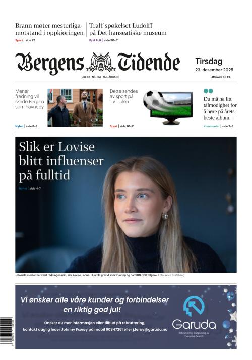 Bergens Tidende (NO) 23.12.2025