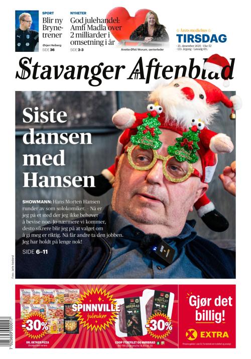 Stavanger Aftenblad (NO) 23.12.2025