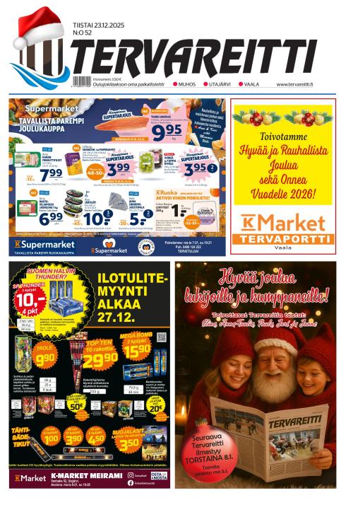 Tervareitti 23.12.2025