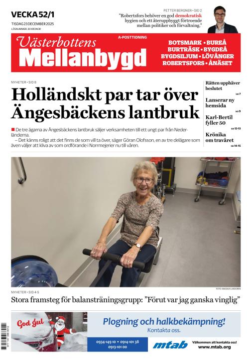 Västerbottens Mellanbygd (SE) 23.12.2025