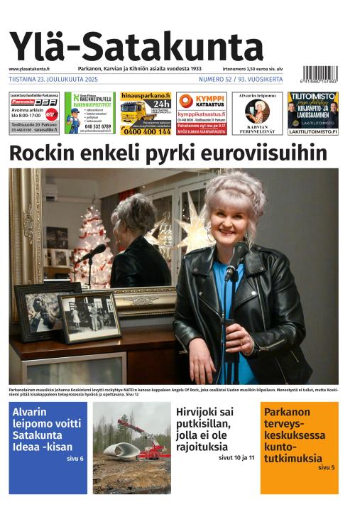 Ylä-Satakunta 23.12.2025