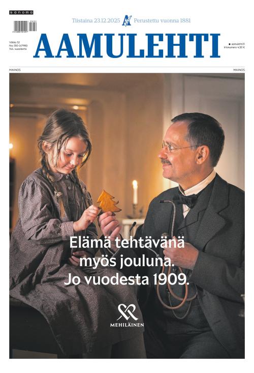 Aamulehti 23.12.2025