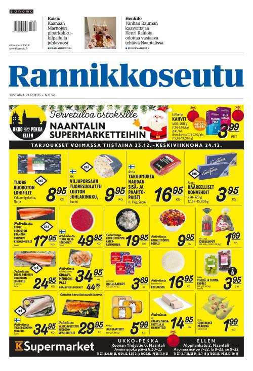 Rannikkoseutu 23.12.2025
