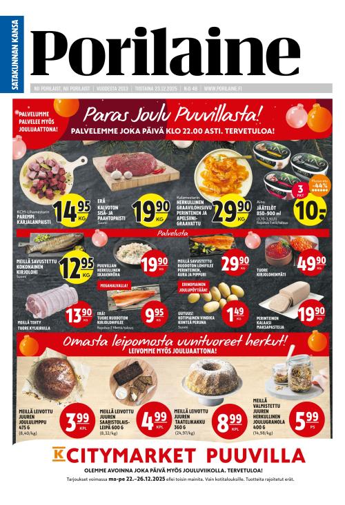 Porilaine 23.12.2025