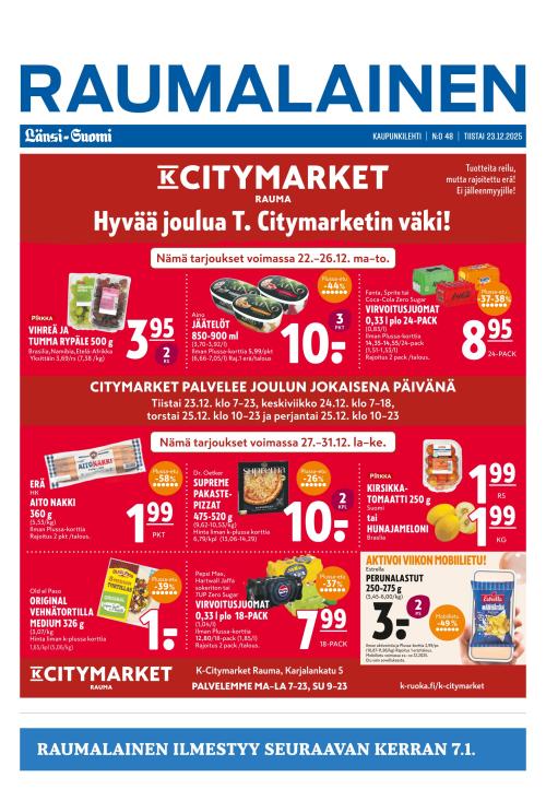 Raumalainen 23.12.2025