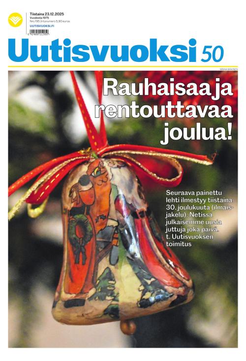 Uutisvuoksi 23.12.2025