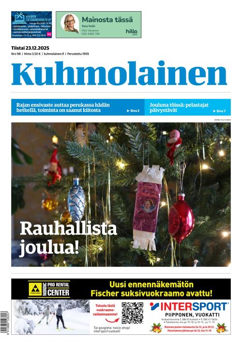 Kuhmolainen 23.12.2025