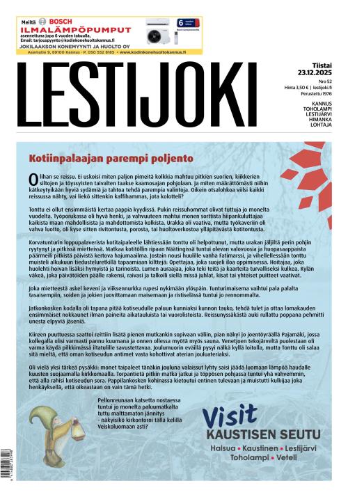 Lestijoki-lehti 23.12.2025
