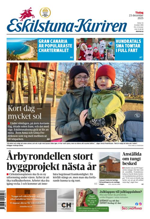 Eskilstuna-Kuriren 23.12.2025