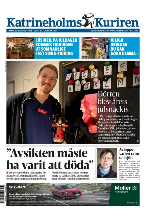 Katrineholms-Kuriren 23.12.2025