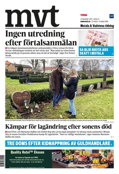 Motala Vadstena Tidning 23.12.2025