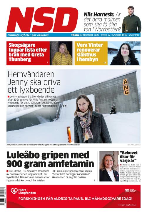 Norrländska Socialdemokraten 23.12.2025