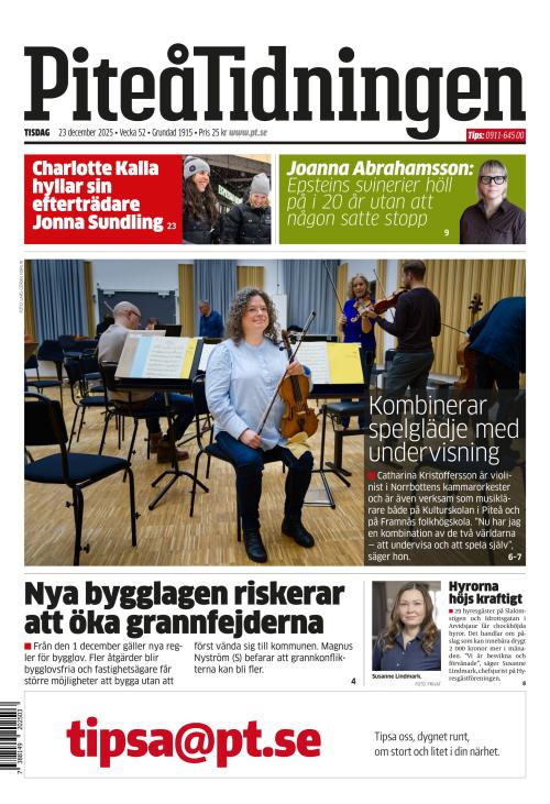 Piteå-Tidningen 23.12.2025