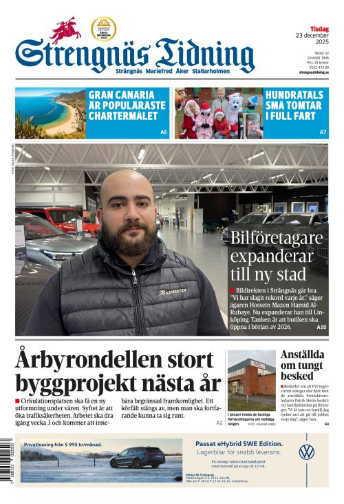 Strengnäs Tidning 23.12.2025