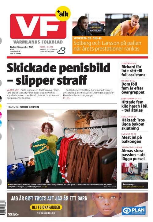 Värmlands Folkblad 23.12.2025