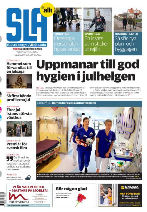 Skaraborgs Allehanda 23.12.2025