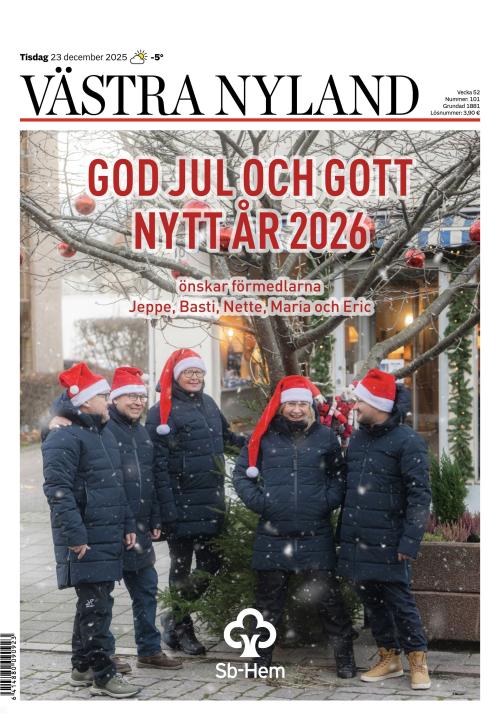 Västra Nyland 23.12.2025