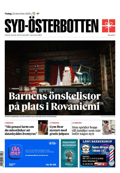 Syd-Österbotten 23.12.2025