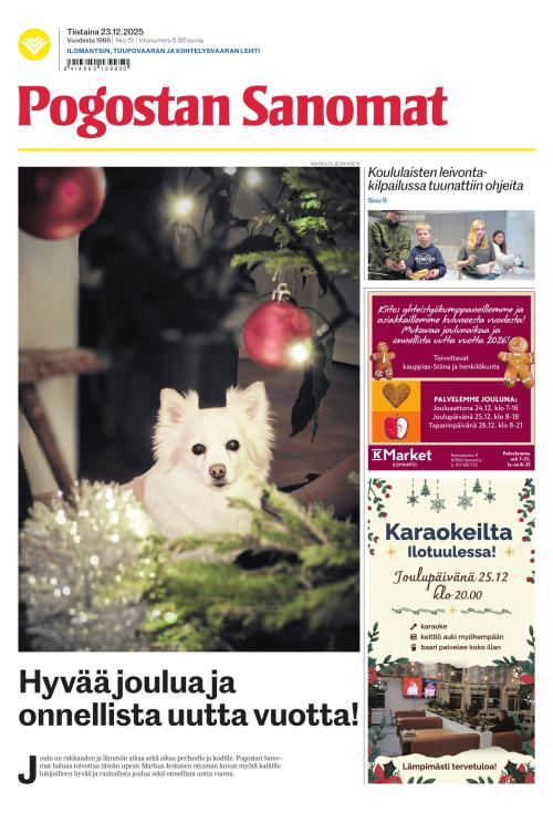 Pogostan Sanomat 23.12.2025