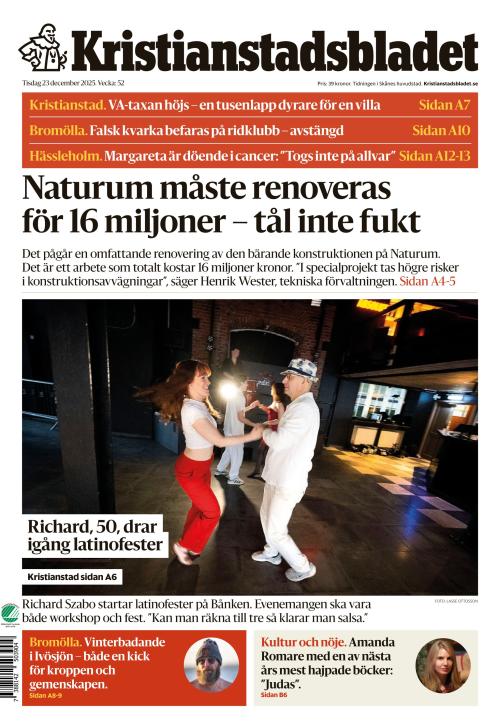 Kristianstadsbladet 23.12.2025