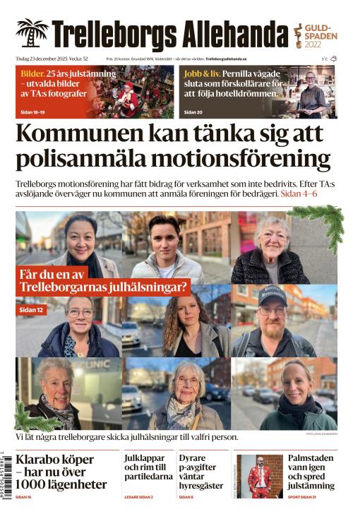 Trelleborgs Allehanda 23.12.2025
