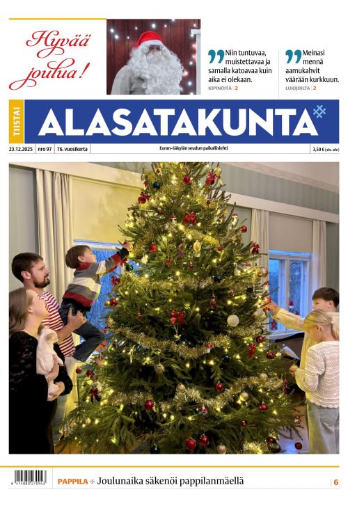Alasatakunta 23.12.2025