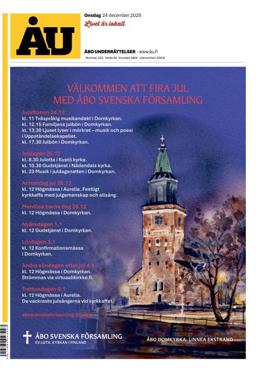 Åbo Underrättelser 24.12.2025