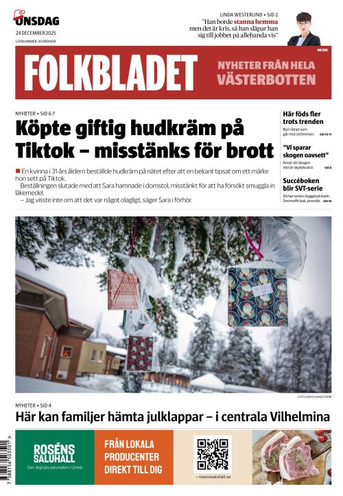 Folkbladet (Västerbotten) (SE) 24.12.2025