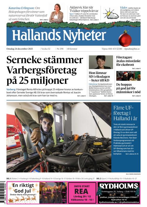 Hallands Nyheter 24.12.2025