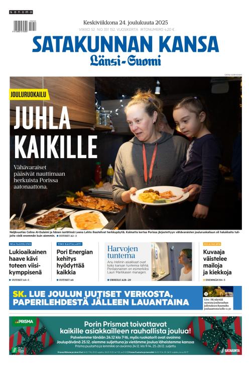 Satakunnan Kansa Länsi-Suomi 24.12.2025