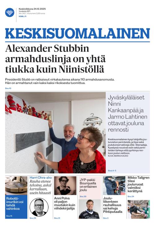 Keskisuomalainen 24.12.2025