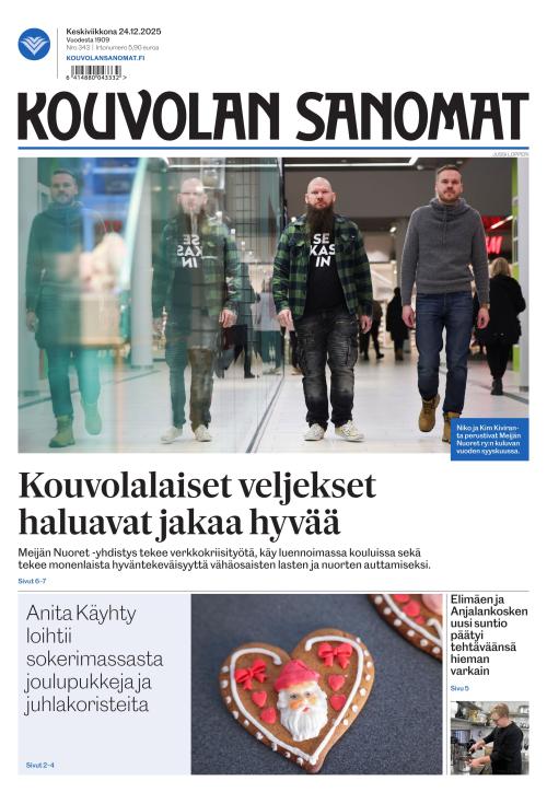 Kouvolan Sanomat 24.12.2025