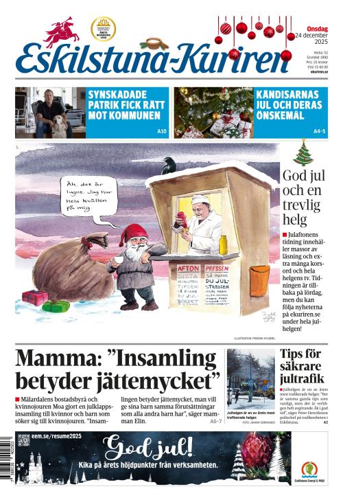 Eskilstuna-Kuriren 24.12.2025
