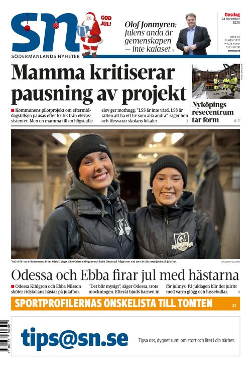Södermanlands Nyheter 24.12.2025